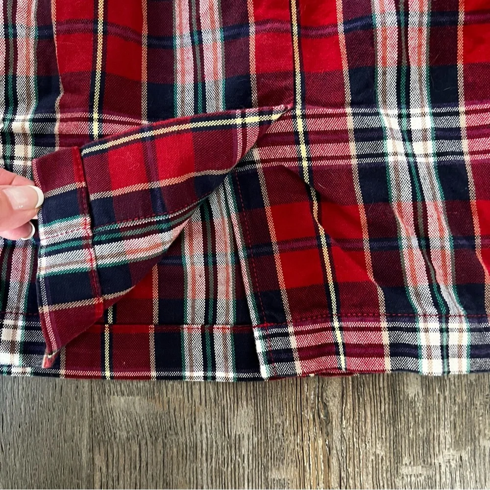 EDDIE BAUER Vintage Plaid Straight Pencil Skirt Size 2